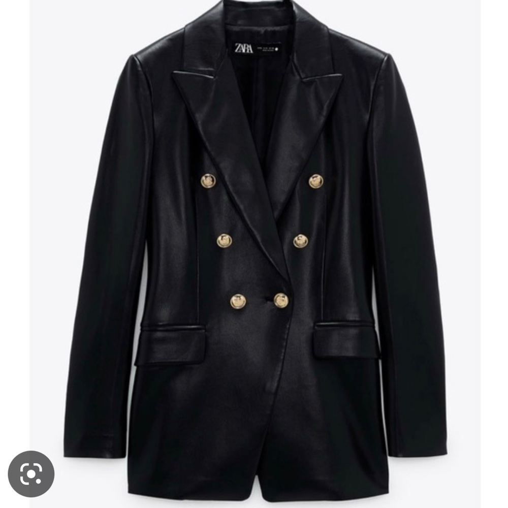 Leather blazer jacket ❤️